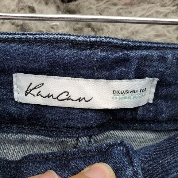 KanCan Jeans Womens 18 Blue Skinny Stretch Cotton Blend Denim - Picture 2 of 10